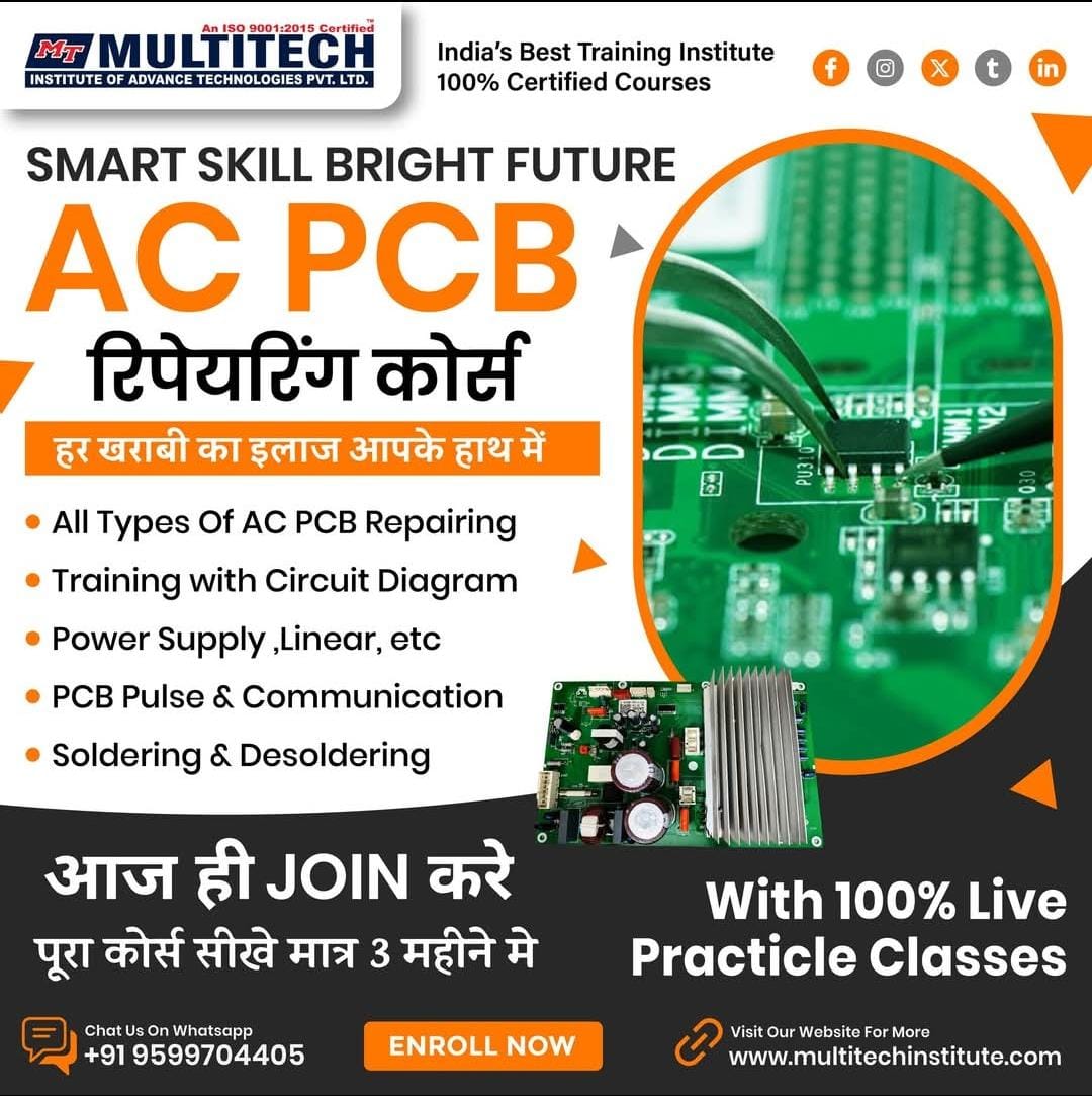 Ac PCB Repairing Institute in Delhi