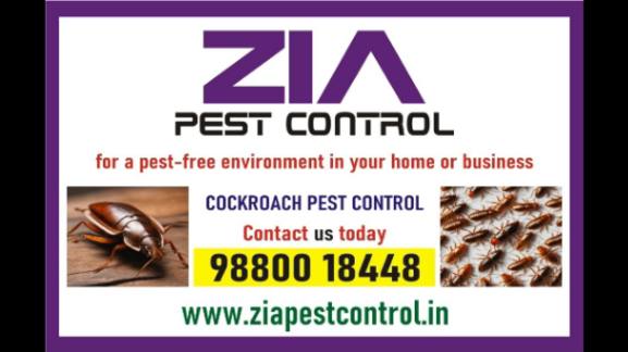 Zia Pest Control Service and pest cleaning | Cockcroach Treatment | 7033