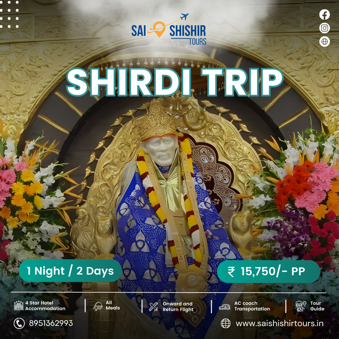 Shirdi package tour from Bangalore by flight | Saishishir Tours