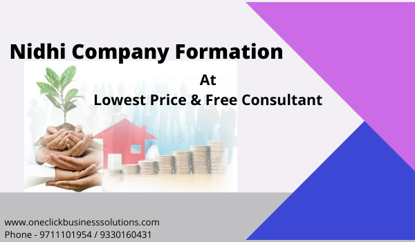 Incorporation of Nidhi Company Online  in Delhi-UP-MP